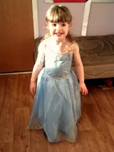 Pretty girl, princess dress, dress up day, charity event